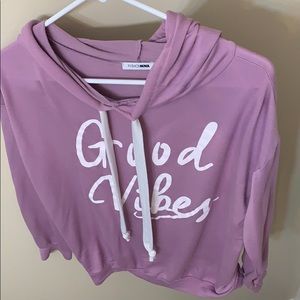 Good vibes sweat shirt